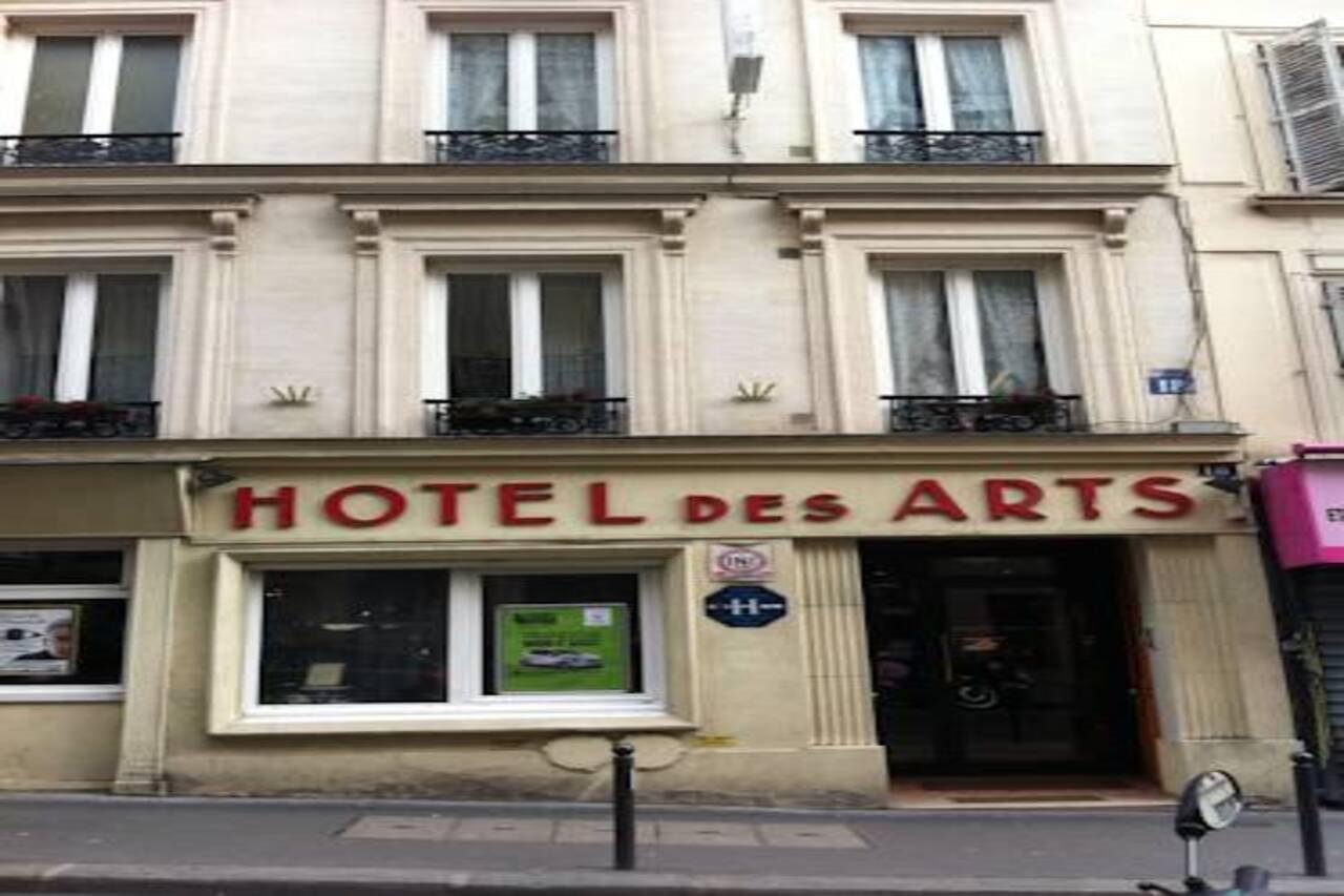 Hotel Des Arts Parijs Buitenkant foto