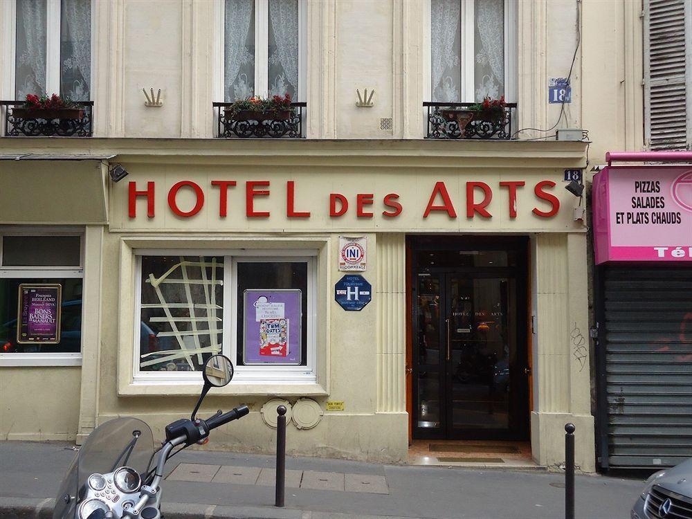 Hotel Des Arts Parijs Buitenkant foto